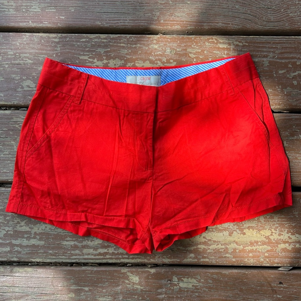 J. Crew Bright Red Women’s Shorts/Trousers